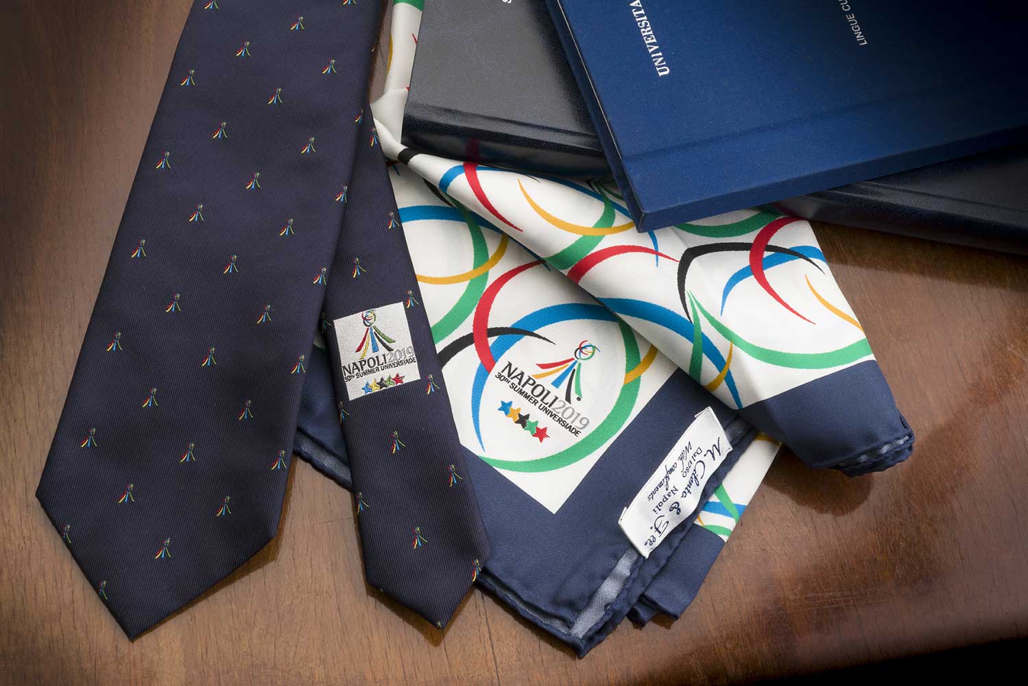 Cravatte limited edition 30th Summer Universiade Napoli 2019