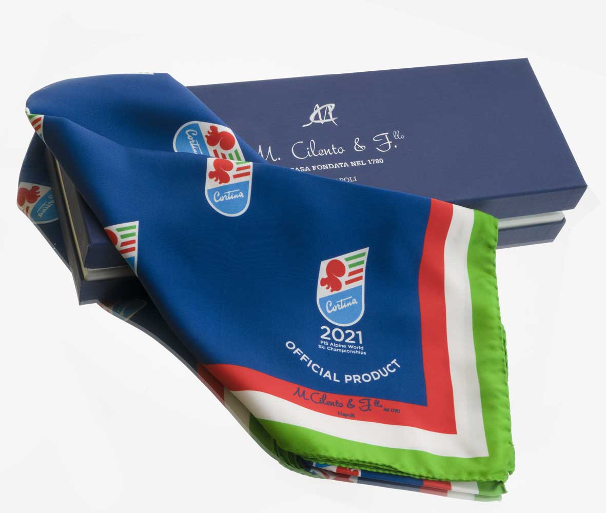 Cravatte limited edition Campionati mondiali di Sci Alpino 2021