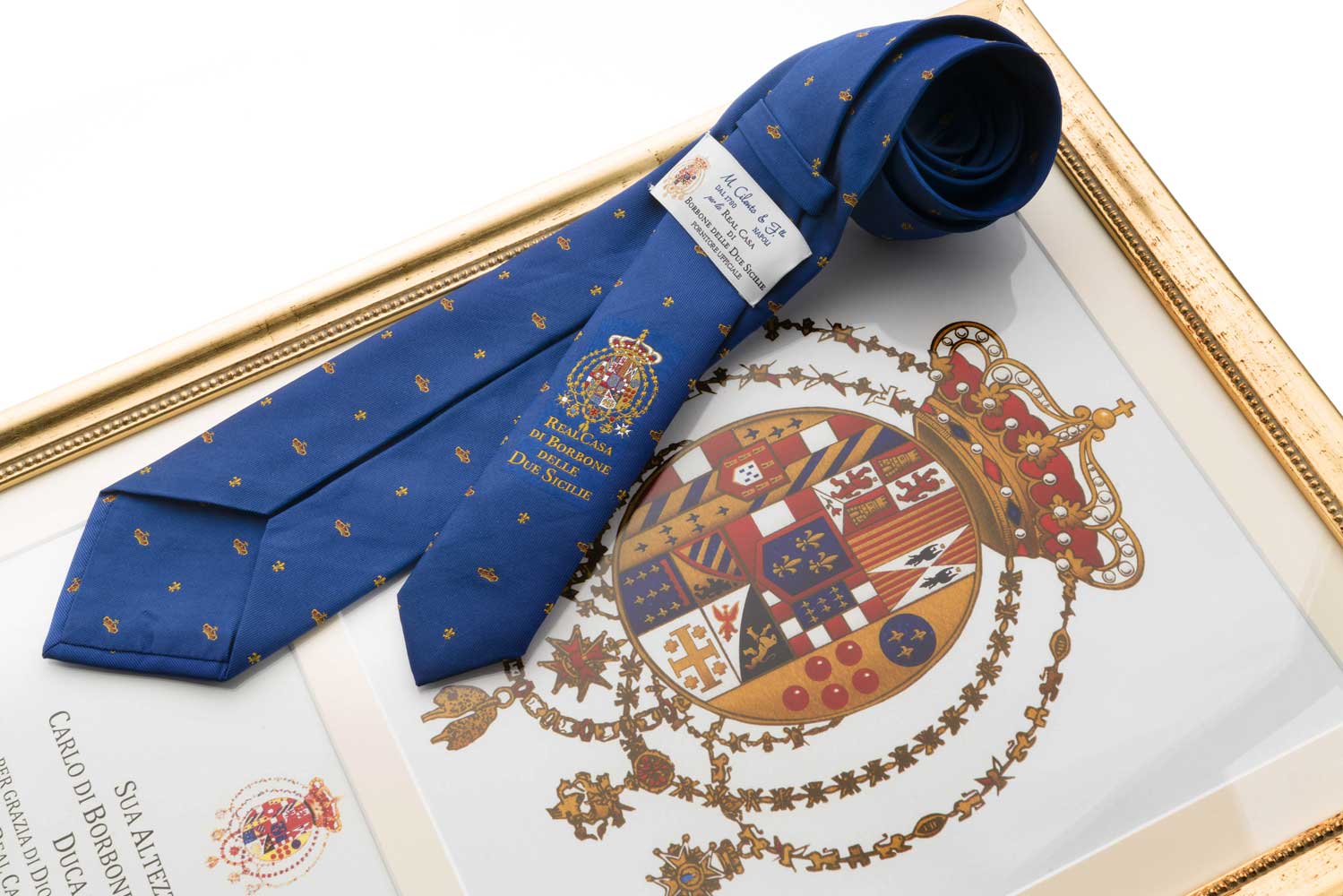 Cravatte limited edition Real Casa di Borbone