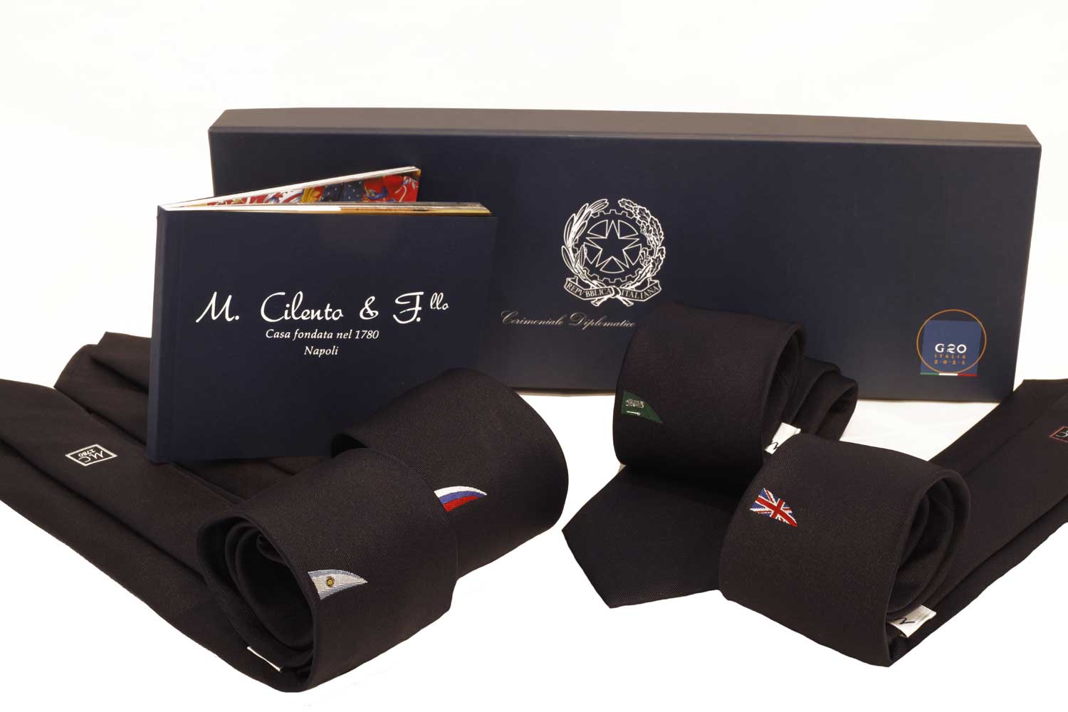 Cravatte limited edition dedicate al G20