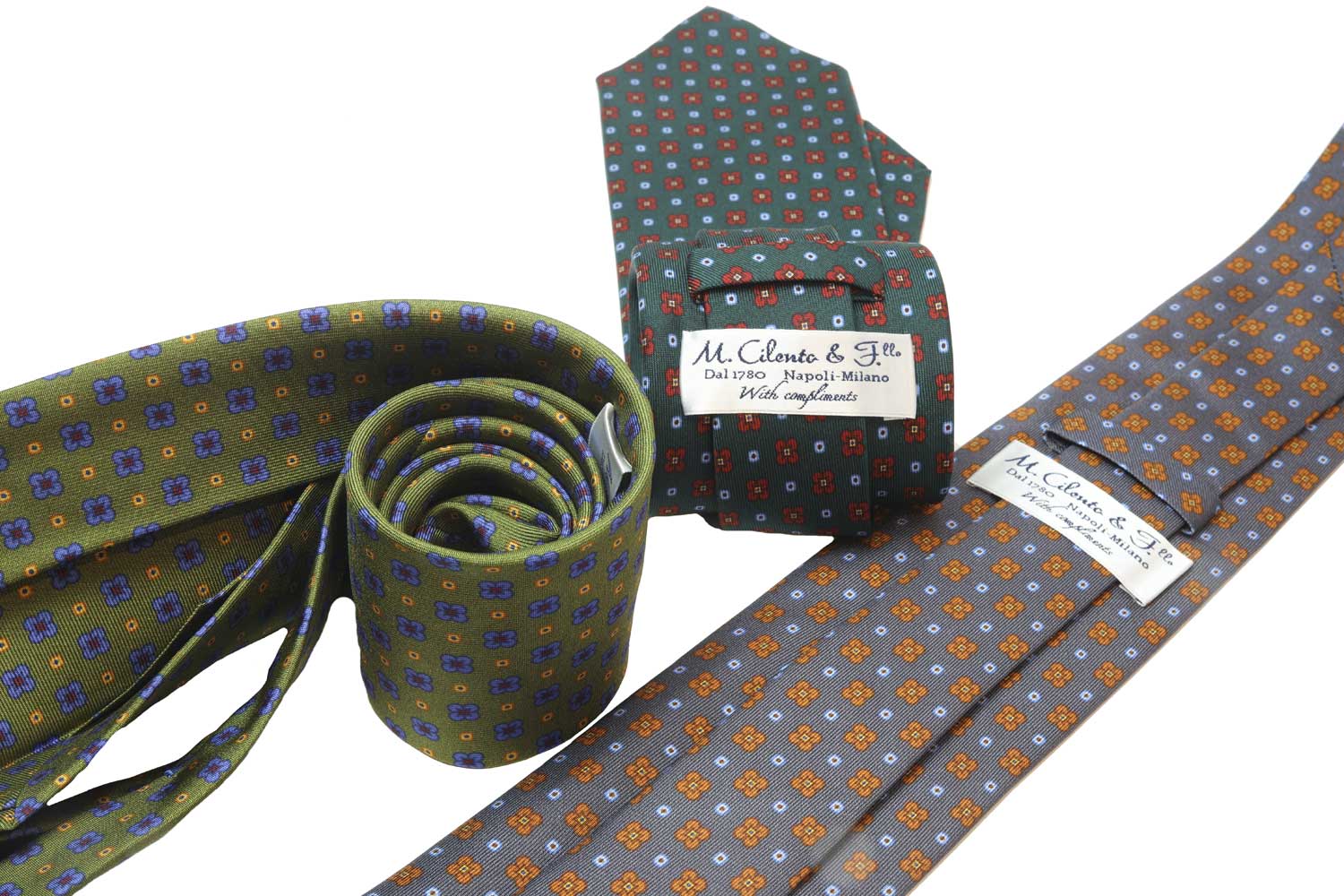 Cravatte seta e settepieghe